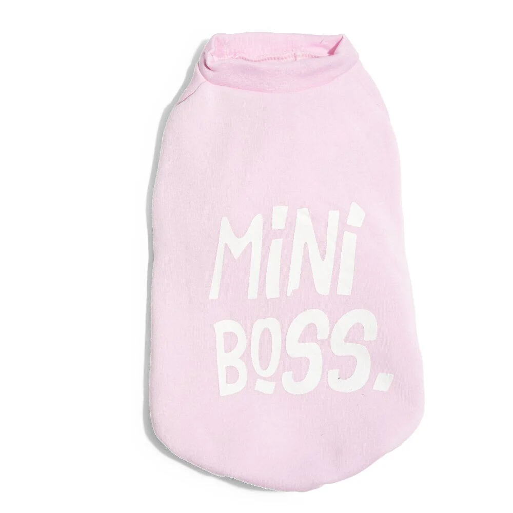 Sweat pour chien Mini Boss taille M