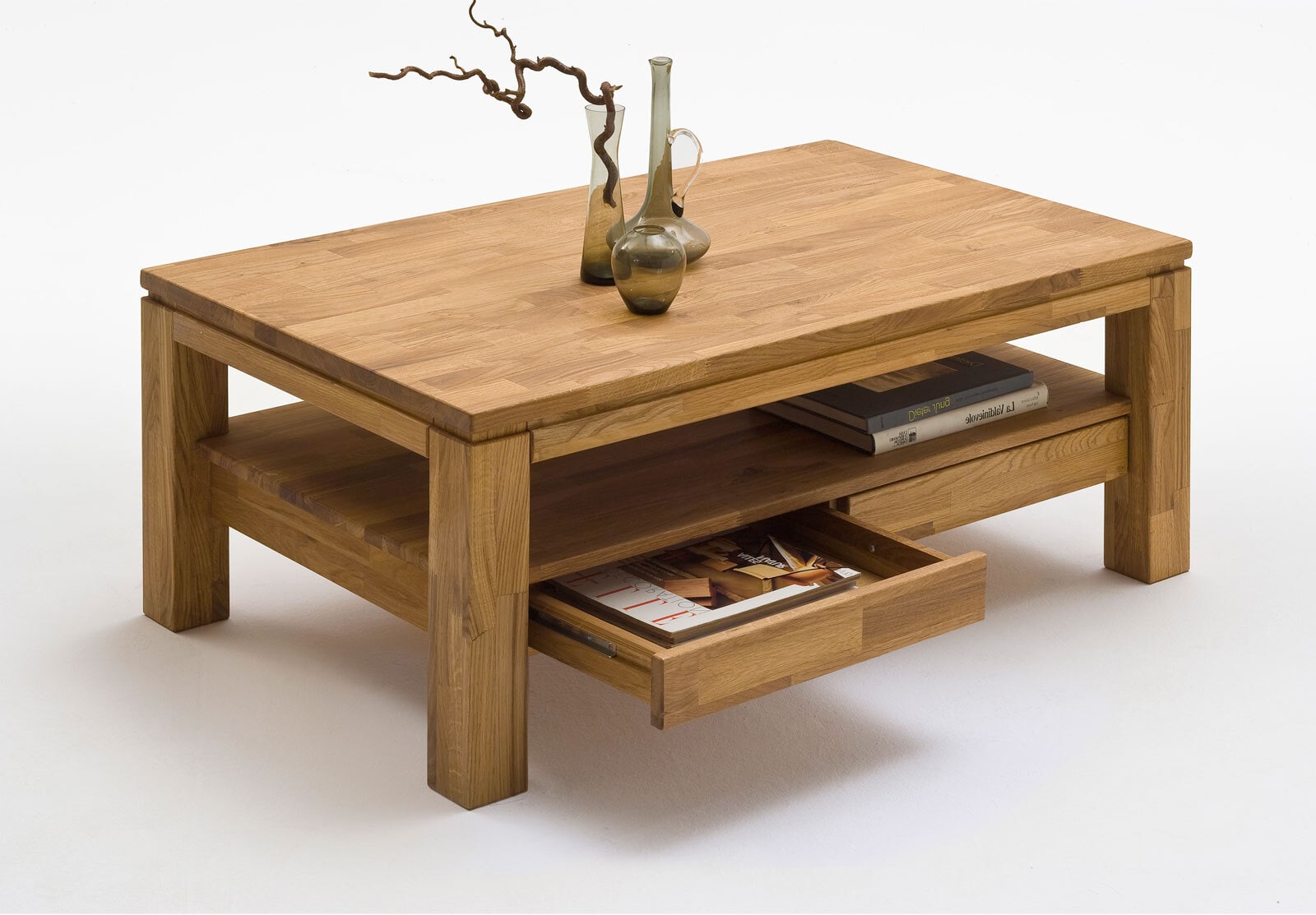 Couchtisch GORDON Kernbuche massiv