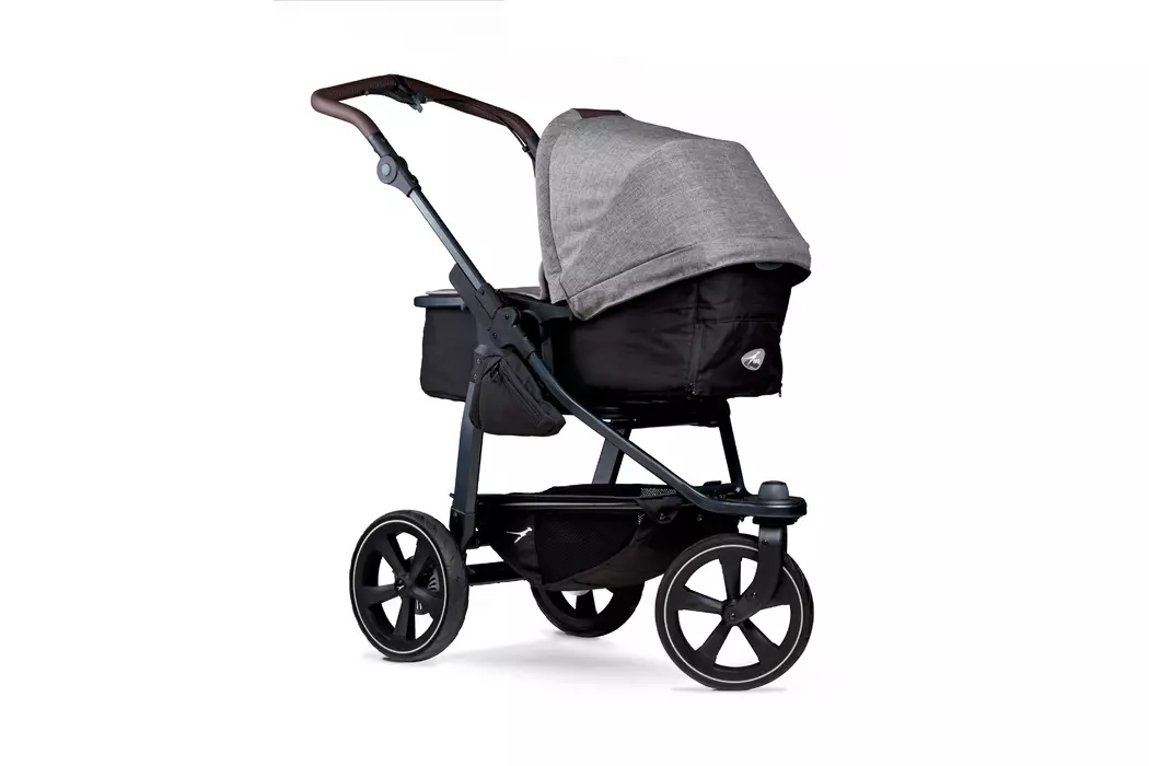 Kombi-Kinderwagen Mono 2 Luftkammer Prem.Grau