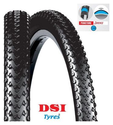 PNEU VELO 29x210 SRI-96 Full Black PUNCTURE PROTECTION 3mm DIAMENTE (20) DSI (54-622).