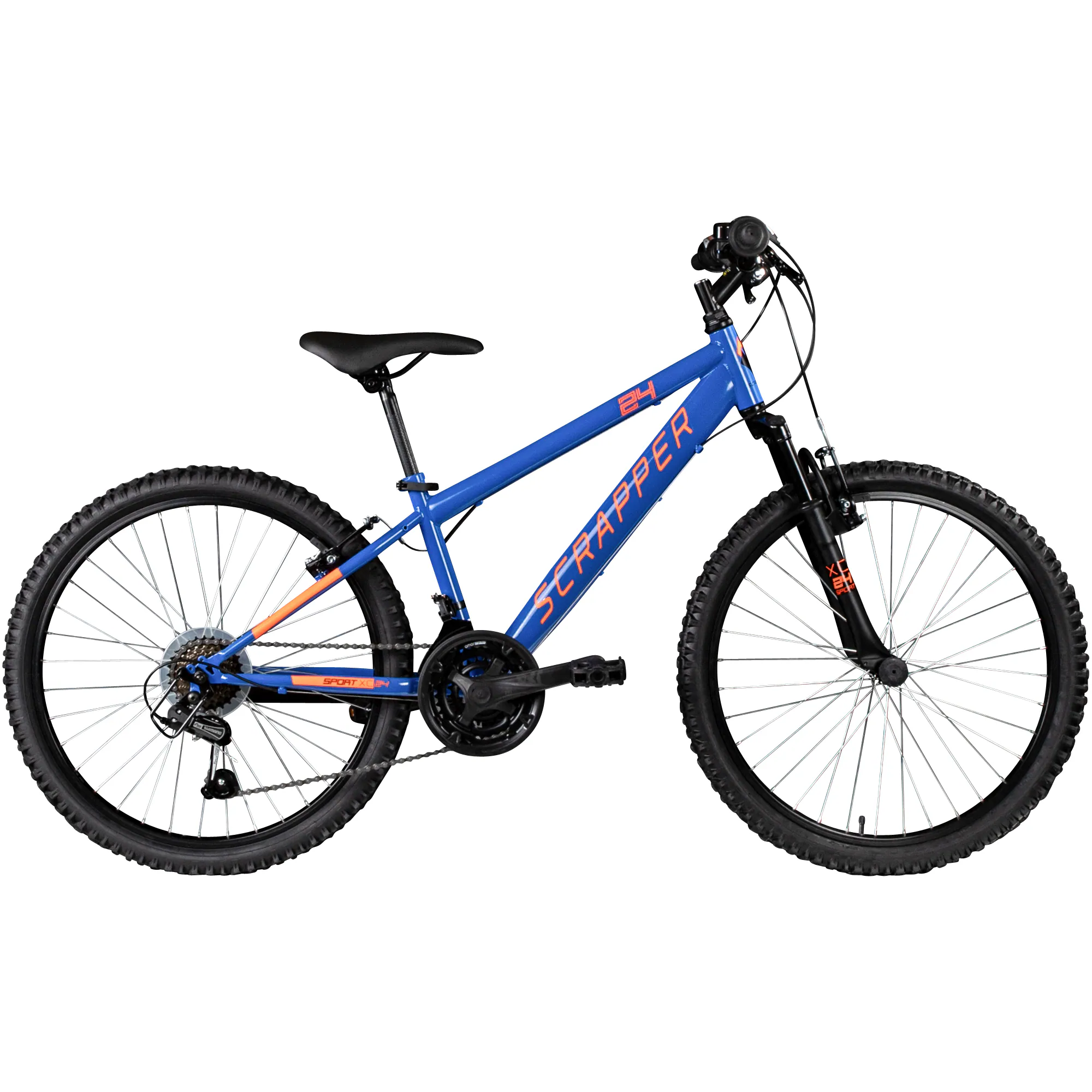 Scrapper XC SPORT 24 2.1 BT Mountainbike Hardtail 24 Zoll Jugend Fahrrad 18 Gang
