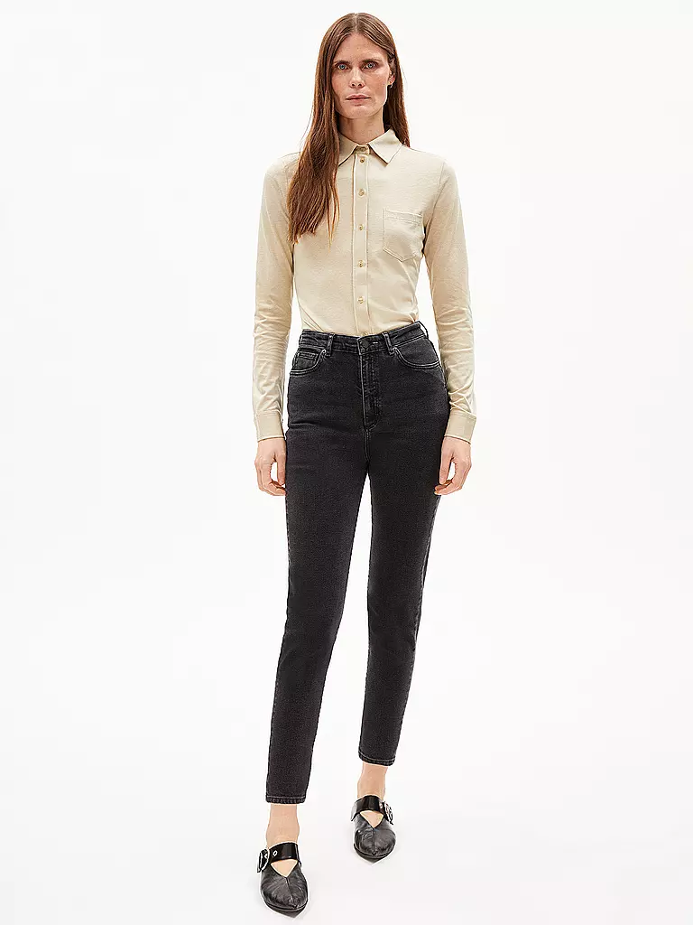 ARMEDANGELS Jeans Mom Fit MAIRAA COMFORT schwarz
