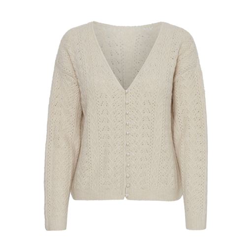 Ichi Liyanna Cardigan, Almond Milk, S