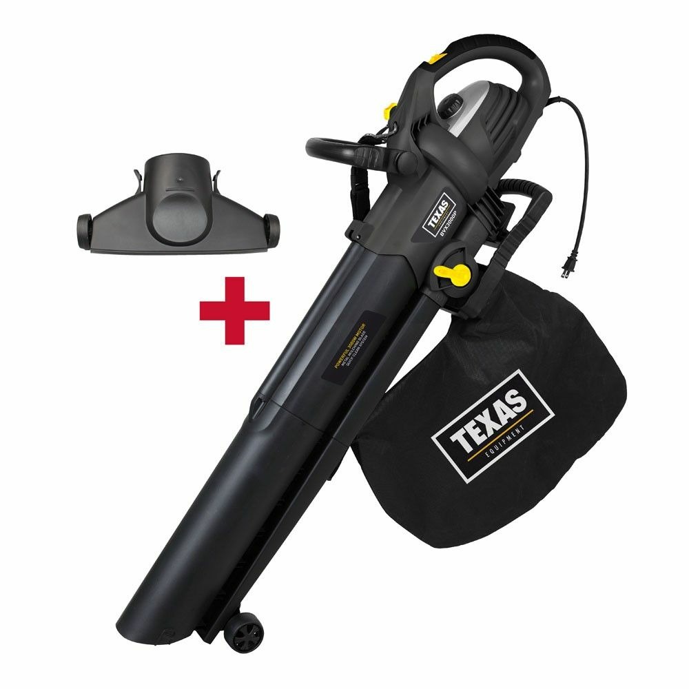 Souffleur aspirateur broyeur électrique 840m3/h couteau aluminium texas bvx3000p
