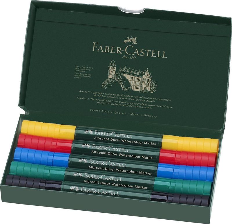 Faber-Castell aquarel marker - Albrecht Durer - doos 5 stuks - FC-160305
