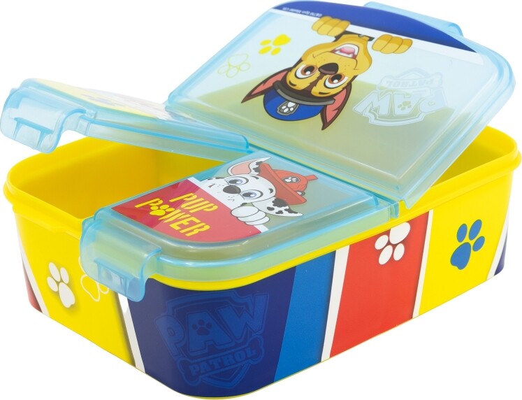 Paw Patrol - Madkasse - 3 Rum - Multifarvet