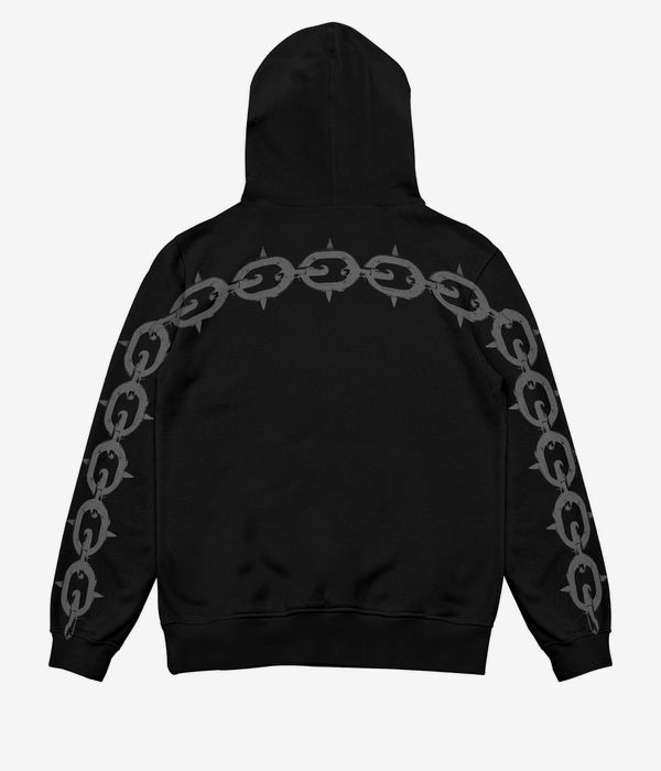 Wasted Paris Chrome Zip-Hoodie (black)