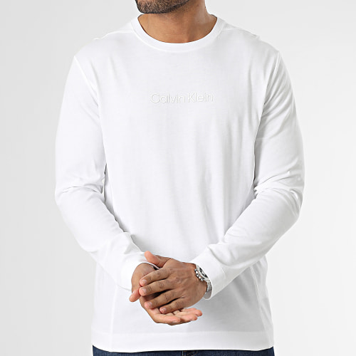 Tee Shirt Manches Longues GMS3K200 Blanc