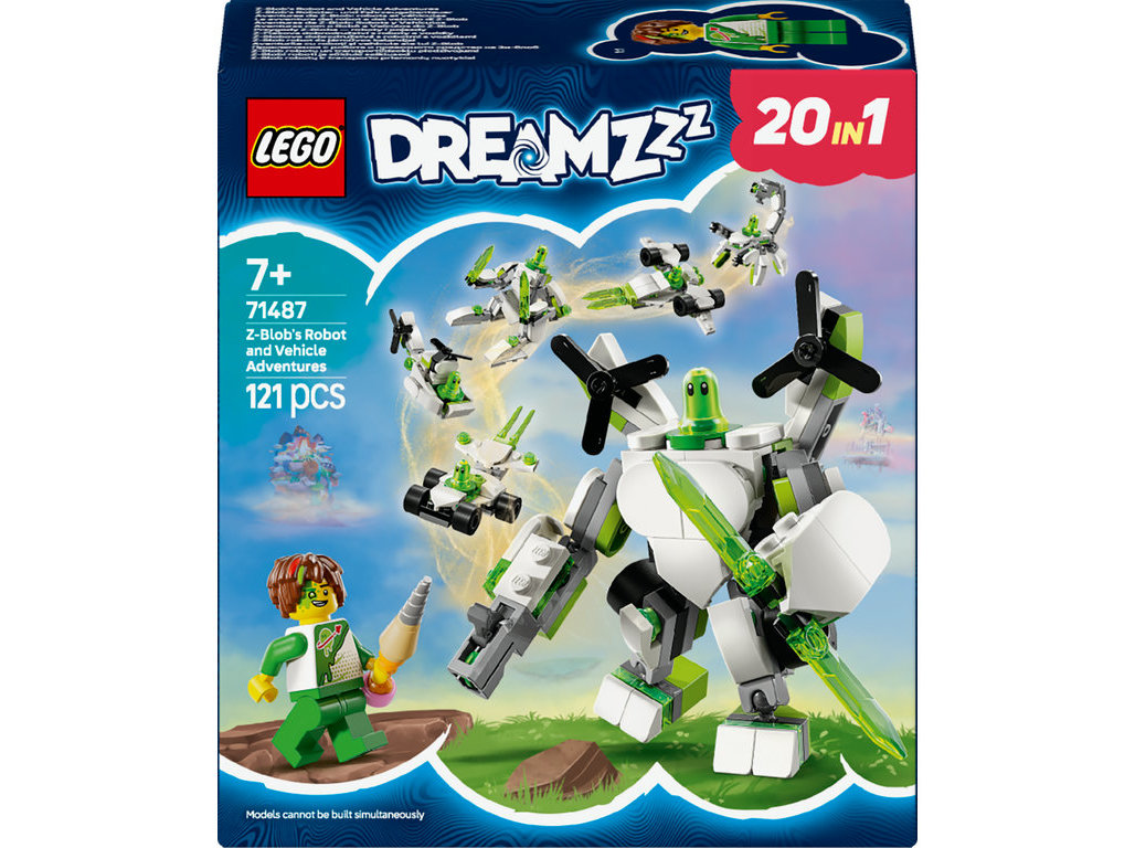 ROBÔ E VEÍCULO Z-BLOB LEGO DREAMZZZ