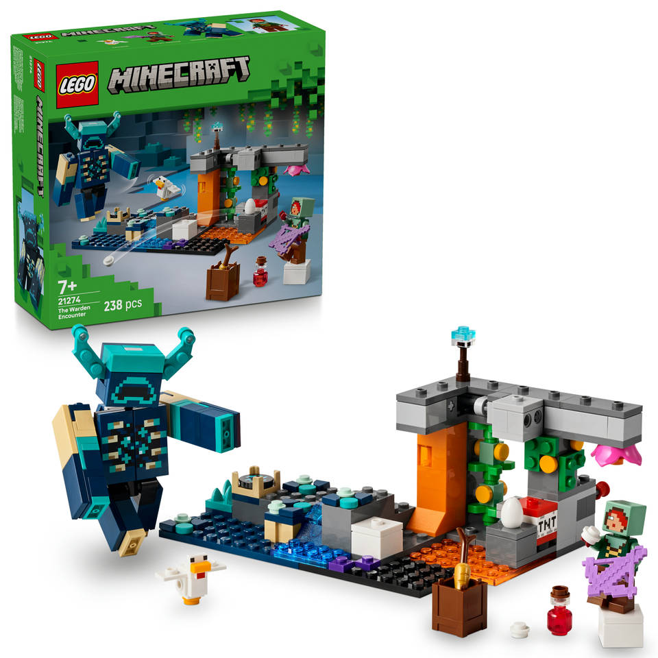 LEGO Minecraft de ontmoeting met de Opzichter 21274