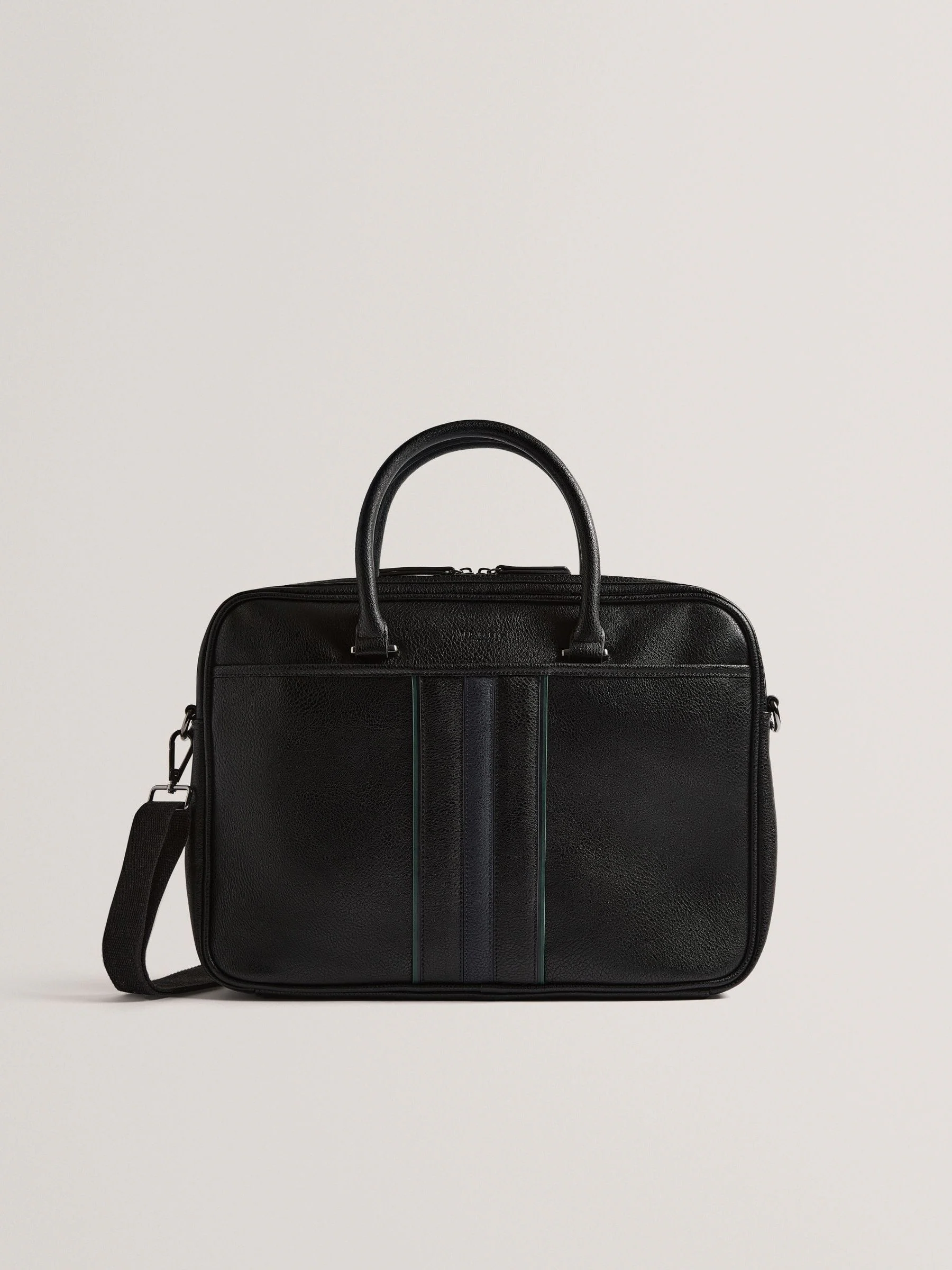 Ted Baker Kenriik Stripe PU Document Bag