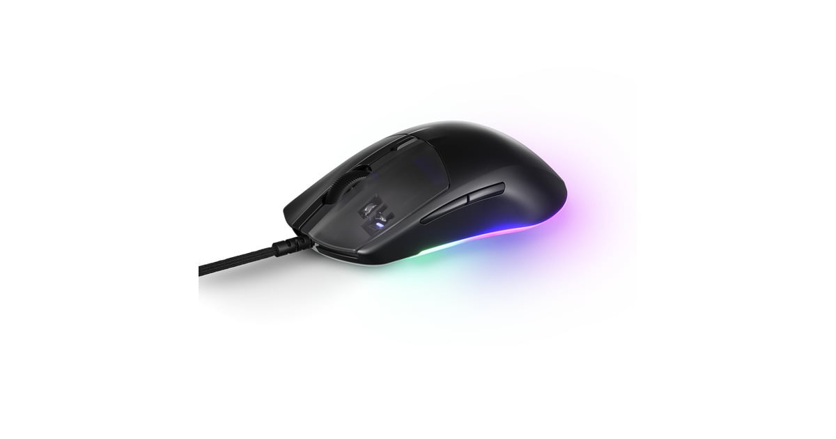 SteelSeriesRival 3 Gen 2 gaming muis  (Zwart, 8.500 dpi, RGB leds)