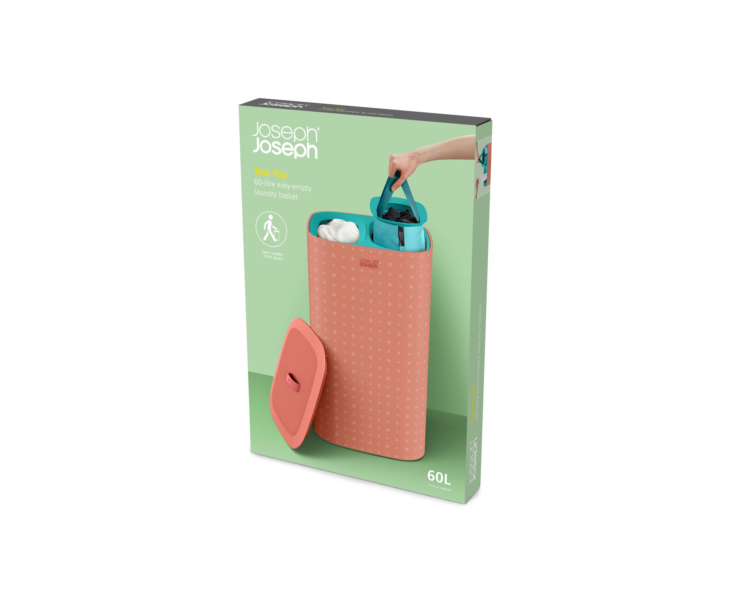 Joseph Joseph - Tota Pop Wasmand 2x30 Liter