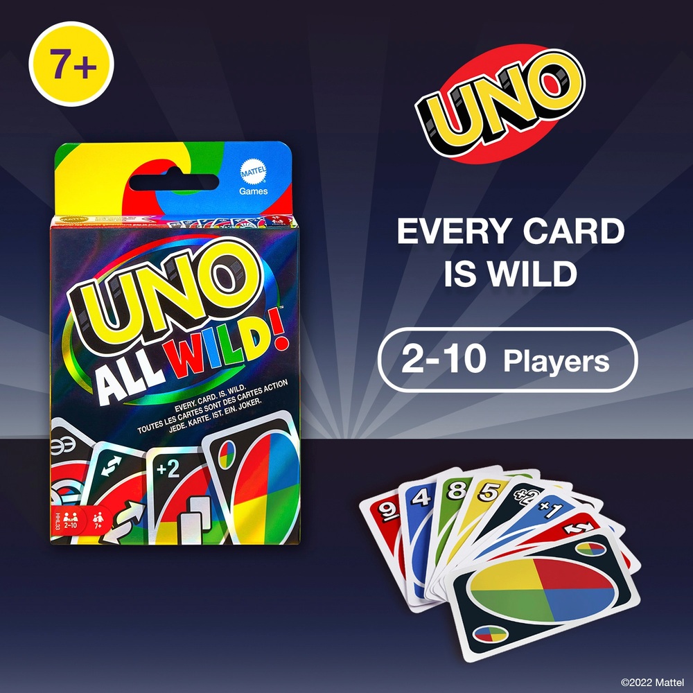 UNO Alle Wildkarten-Spiel