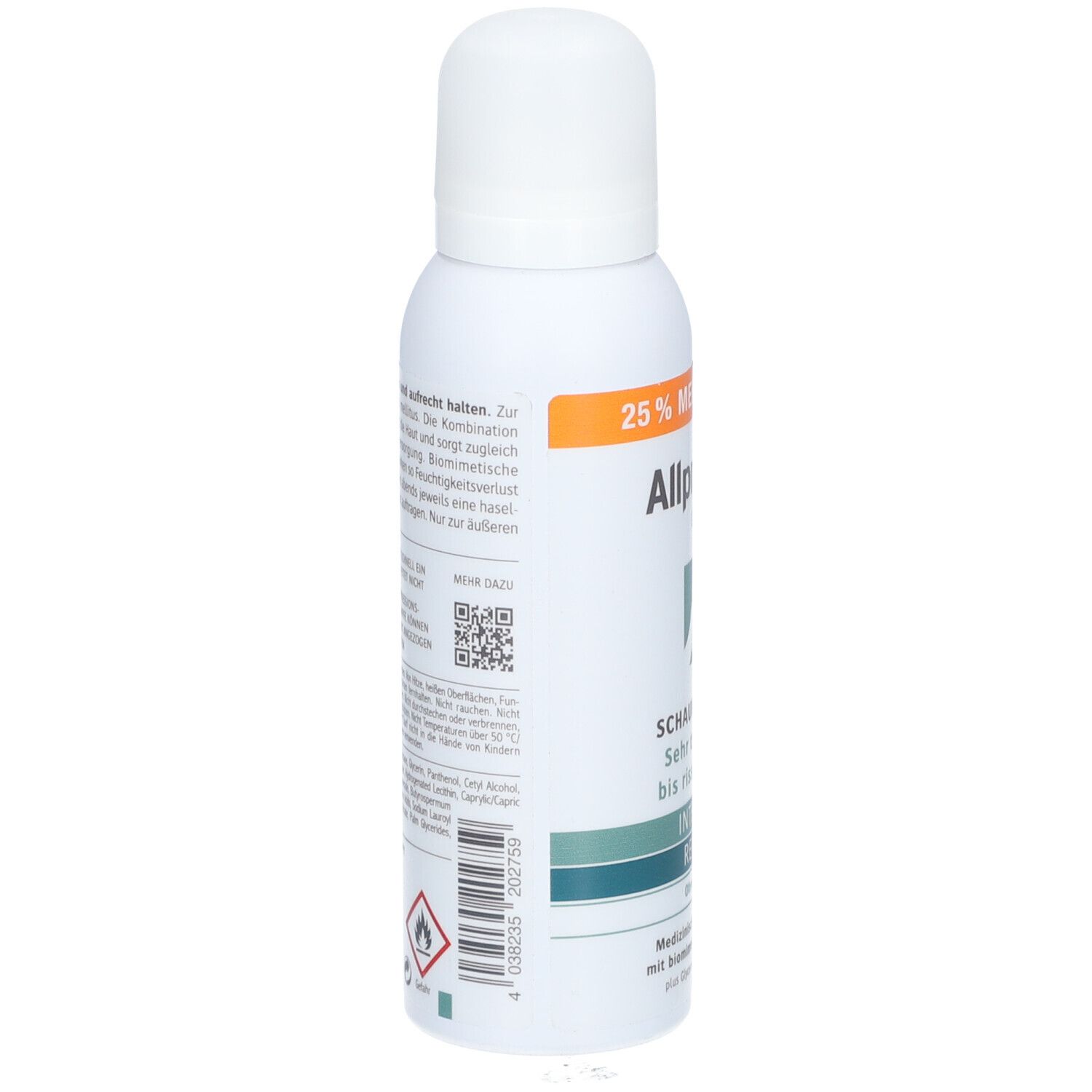 Allpresan diabetic INTENSIV + REPAIR Schaum-Creme ohne Urea - Jetzt 3€ Rabatt mit Code ,,allpresan3''