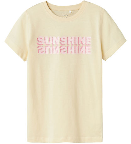 Name It T-Shirt - NkmJemil - Gebleicht Sand