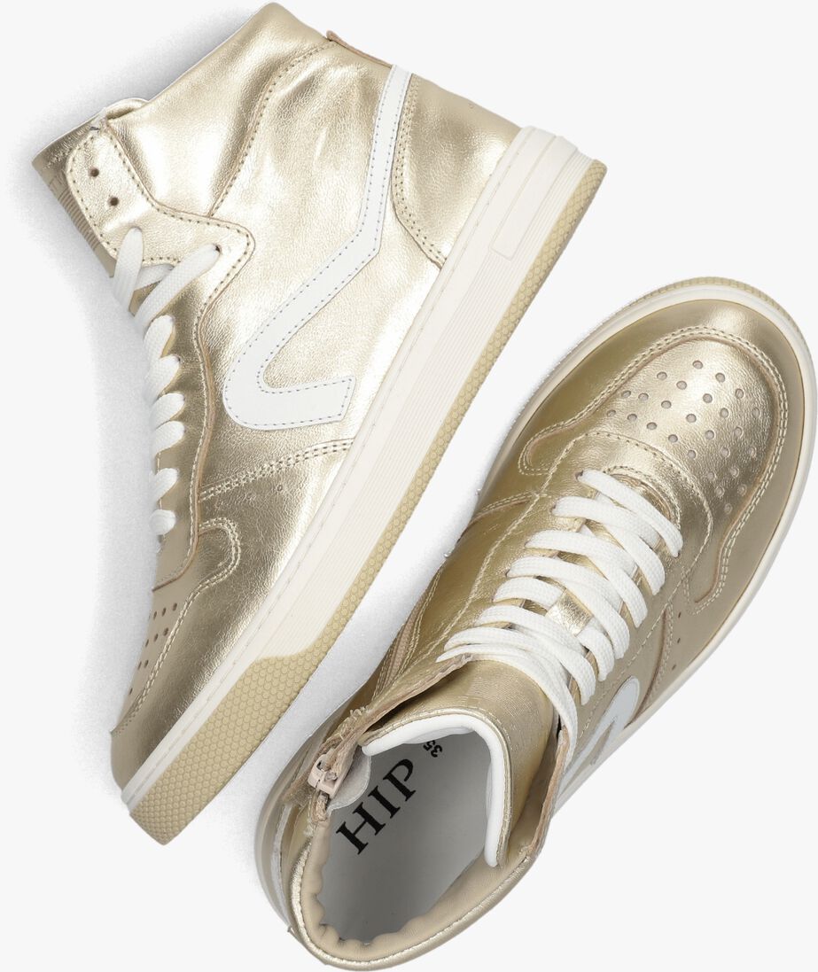 HIP ros&eacute;gouden hip hoge sneaker h1301