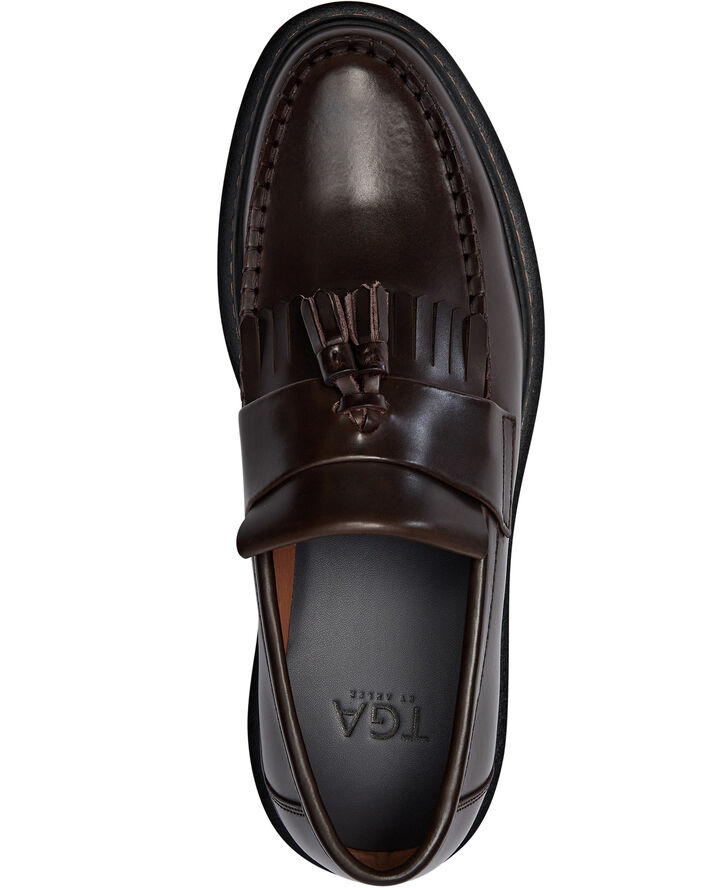 TGA by Ahler Loafer Dk brown