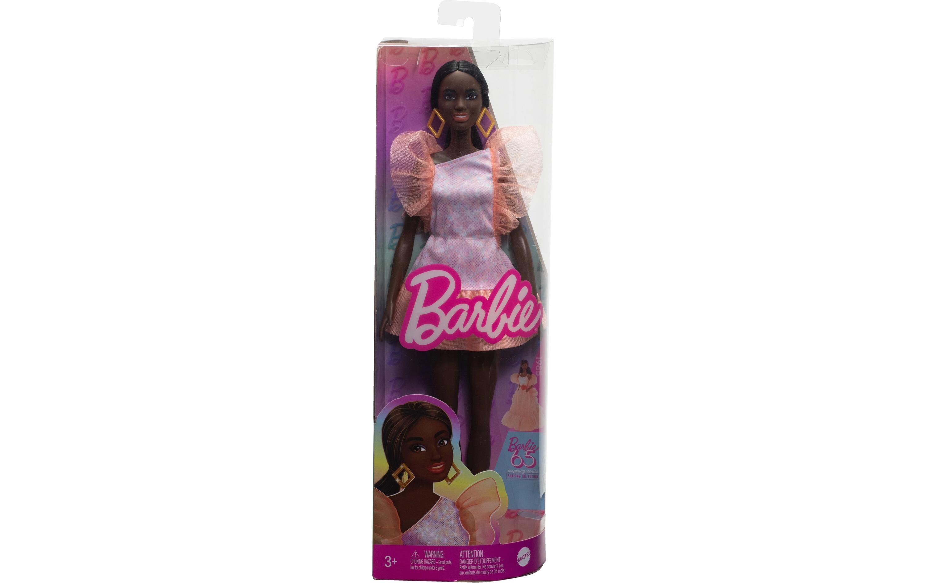 Puppe Barbie Fashionista Peach Puffy DressBarbie-Puppe im unverkennbaren Stil