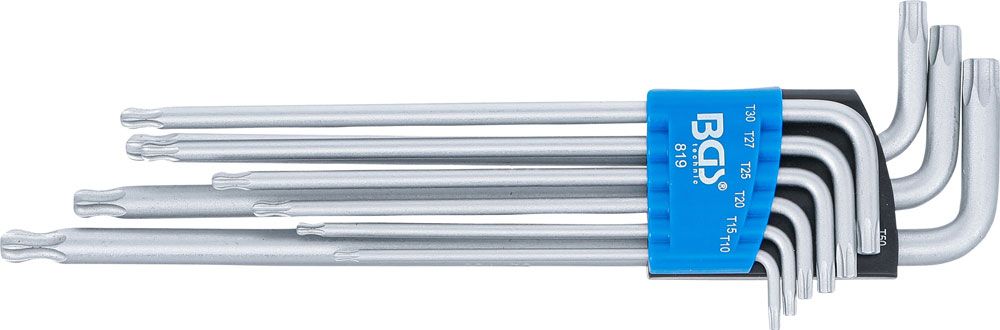 BGS technic Winkelschlüssel-Satz extra lang für Torx 9-teilig kaufen | Bike-Discount