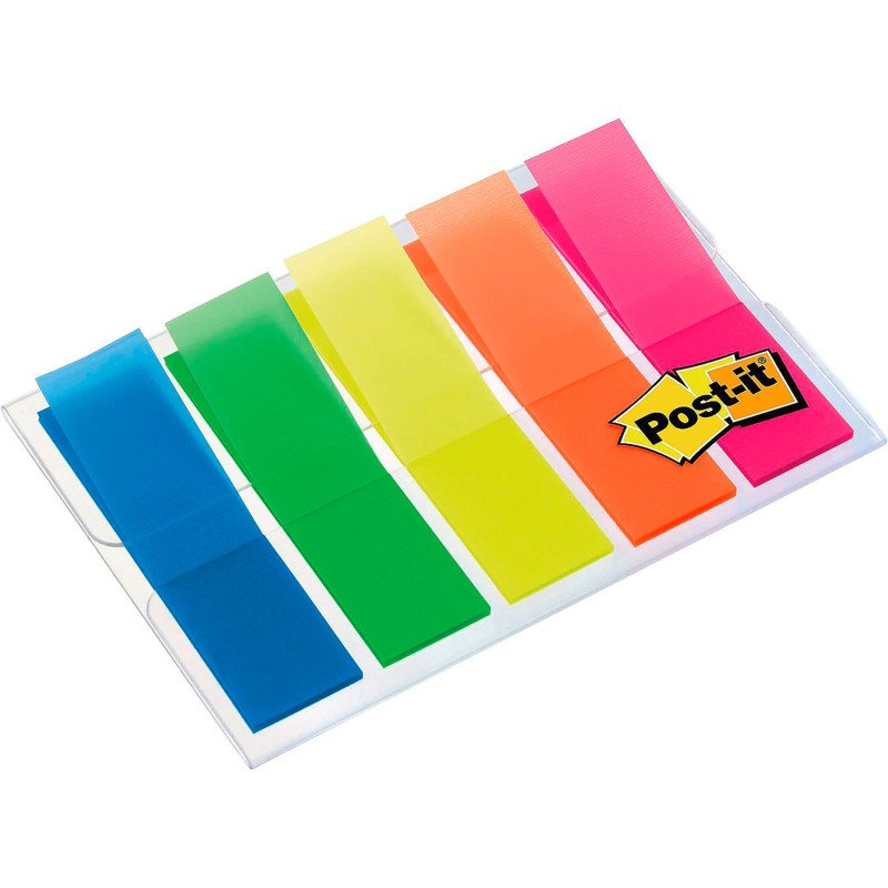 Marque-page Index, 11,9 x 43,2 mm, coloré