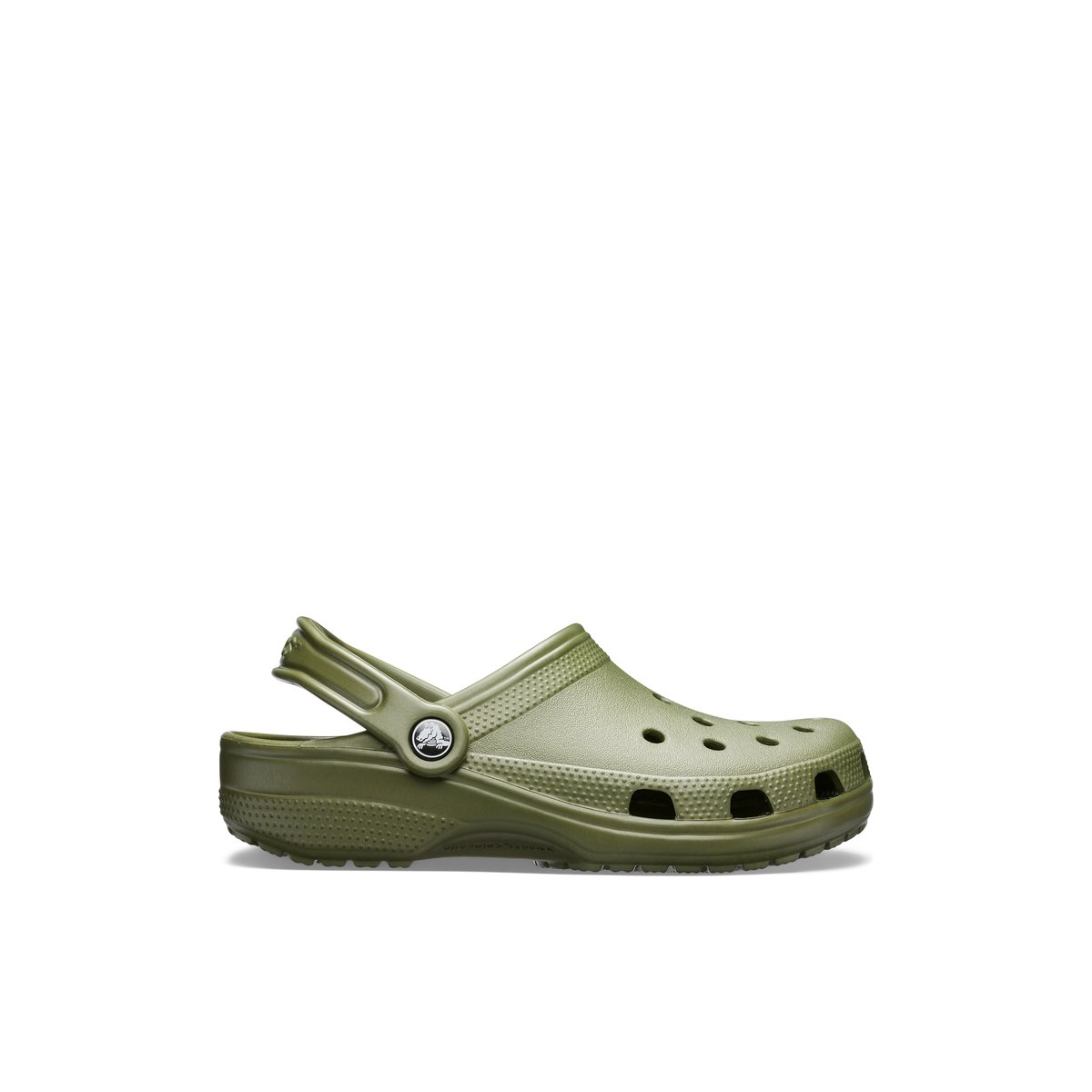 CROCS-Classic-m-Sabot d'eau - Talon plat - Vert