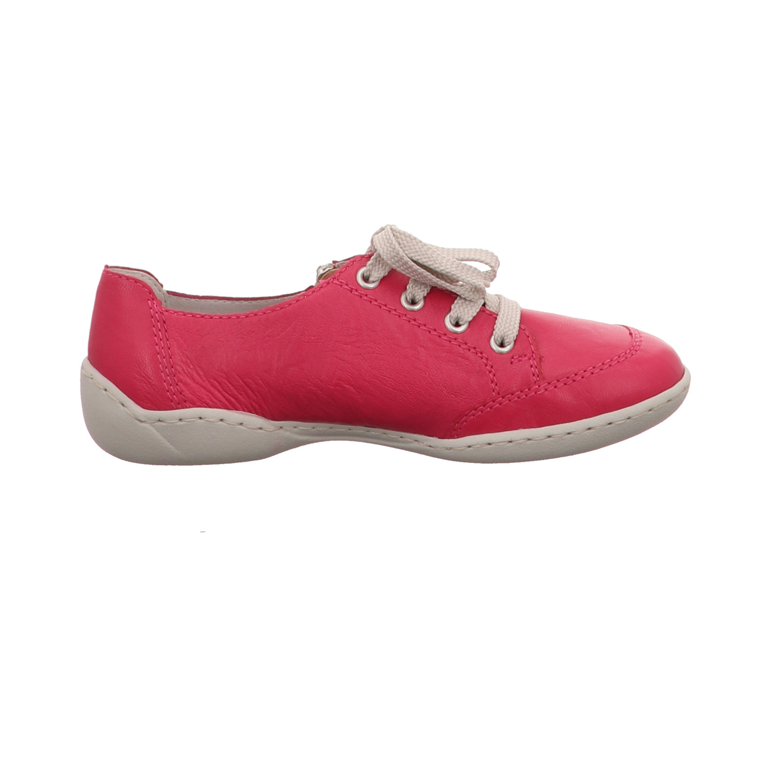 Rieker Schnürhalbschuh rose/pink