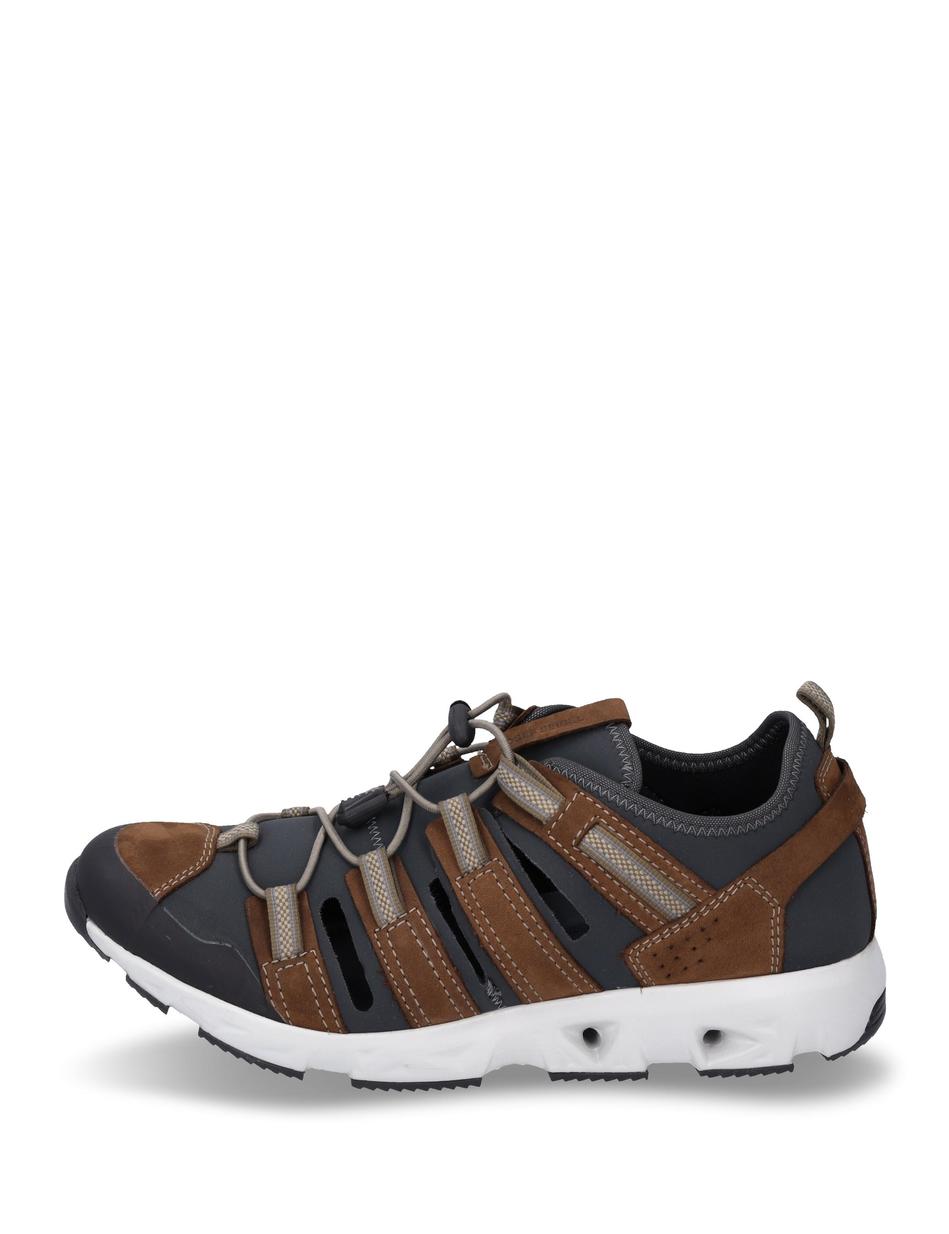 Halbschuh Noah 06, braun-kombi