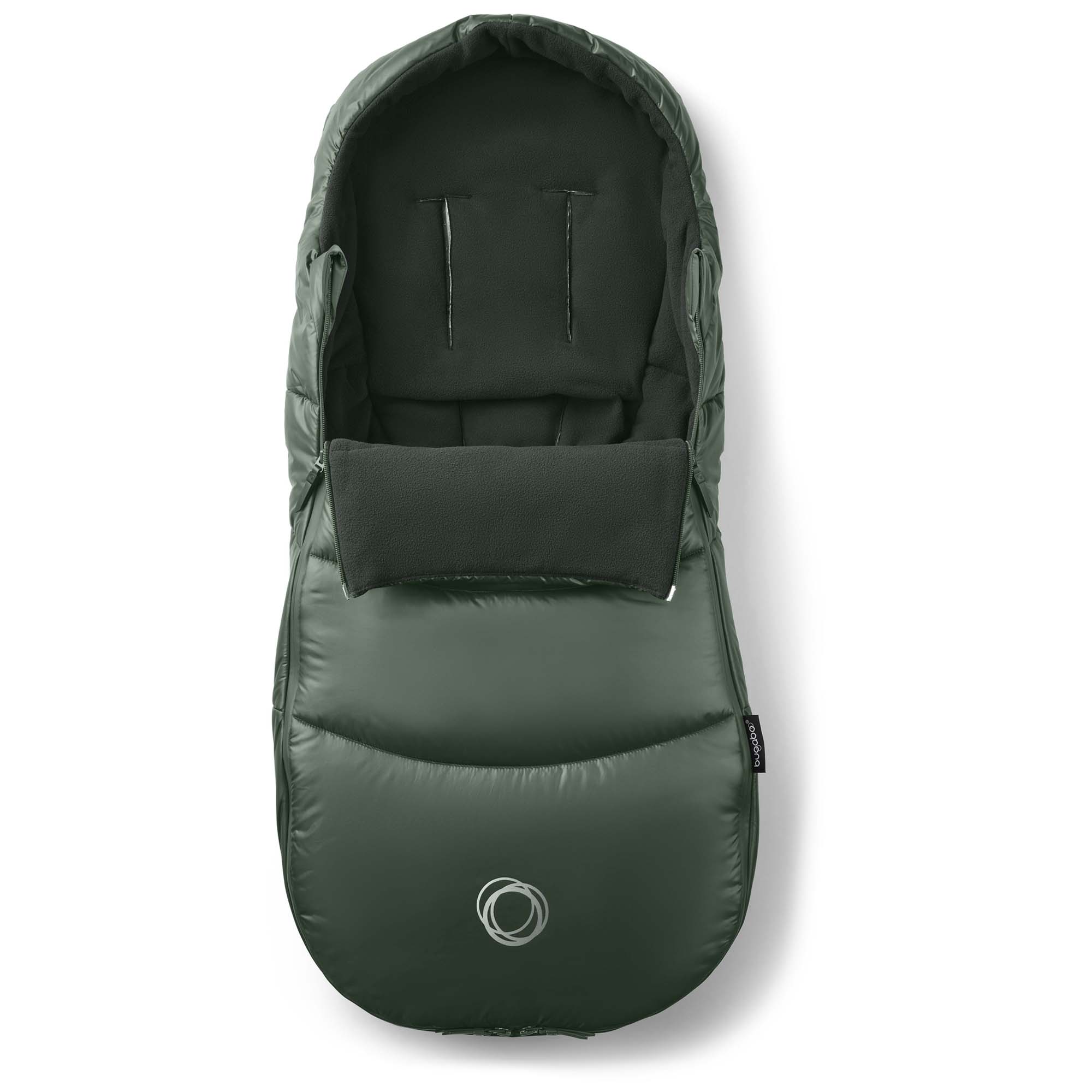 Bugaboo footmuff Noir Limited Edition Black Moonlight Midnight Green kopen? - Sh