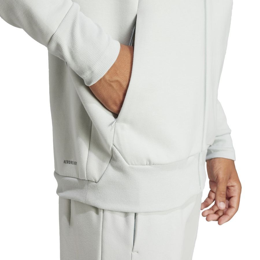 adidas Sweat à Capuche Z.N.E. Premium Full Zip - Argenté