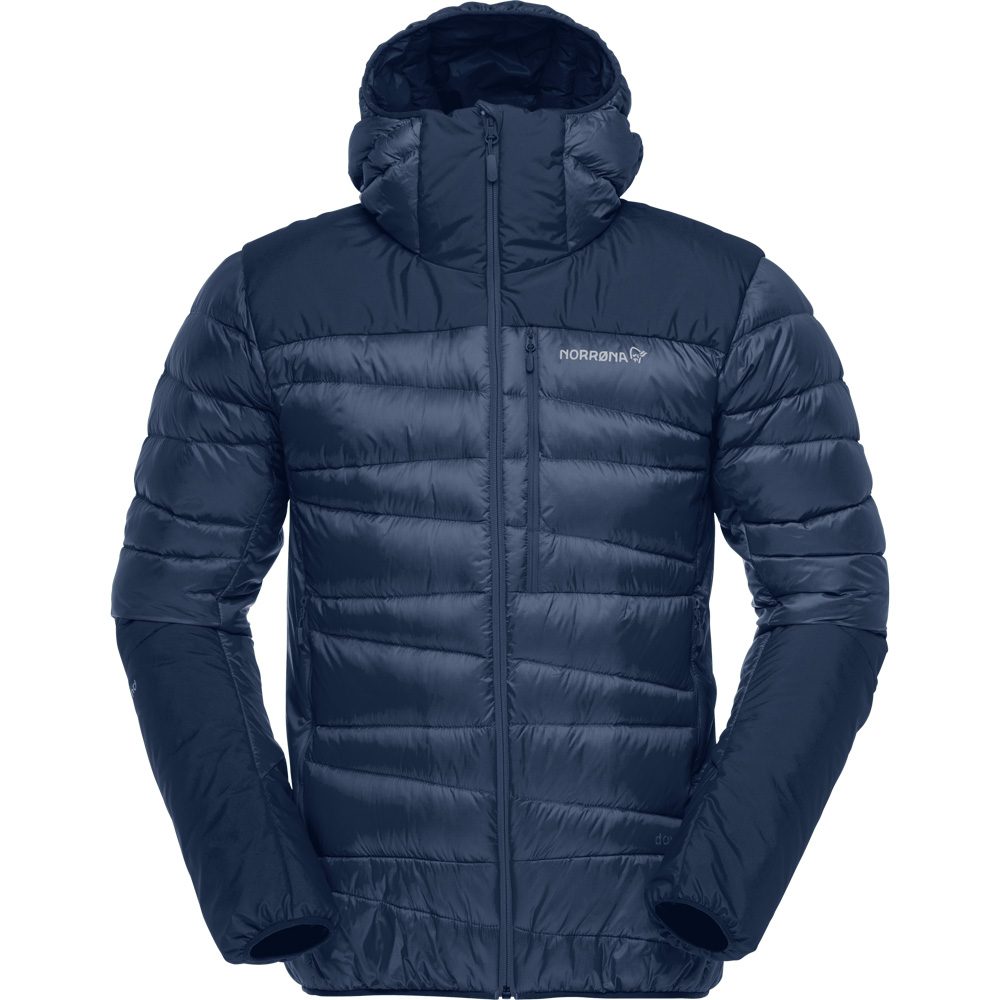 Norrona Falketind Down750 Hood Jacke Herren indigo night