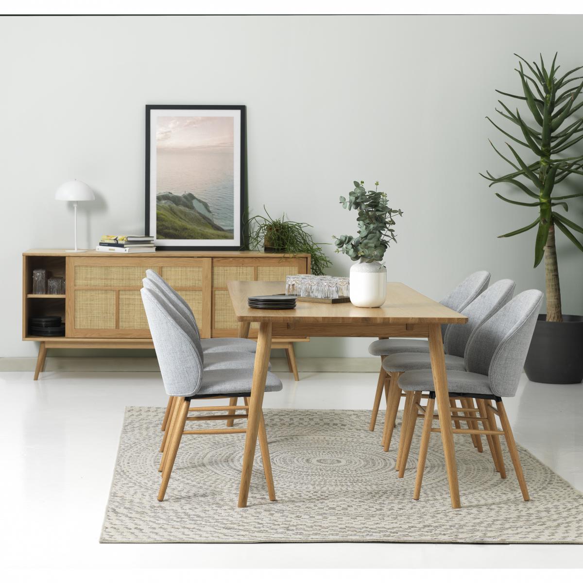 Nordic Home - Ivar eiken dressoir - 180 cm - naturel