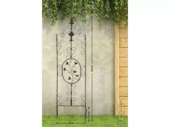 Lot de 2 Treillis - Métal - Bronze - Burgus