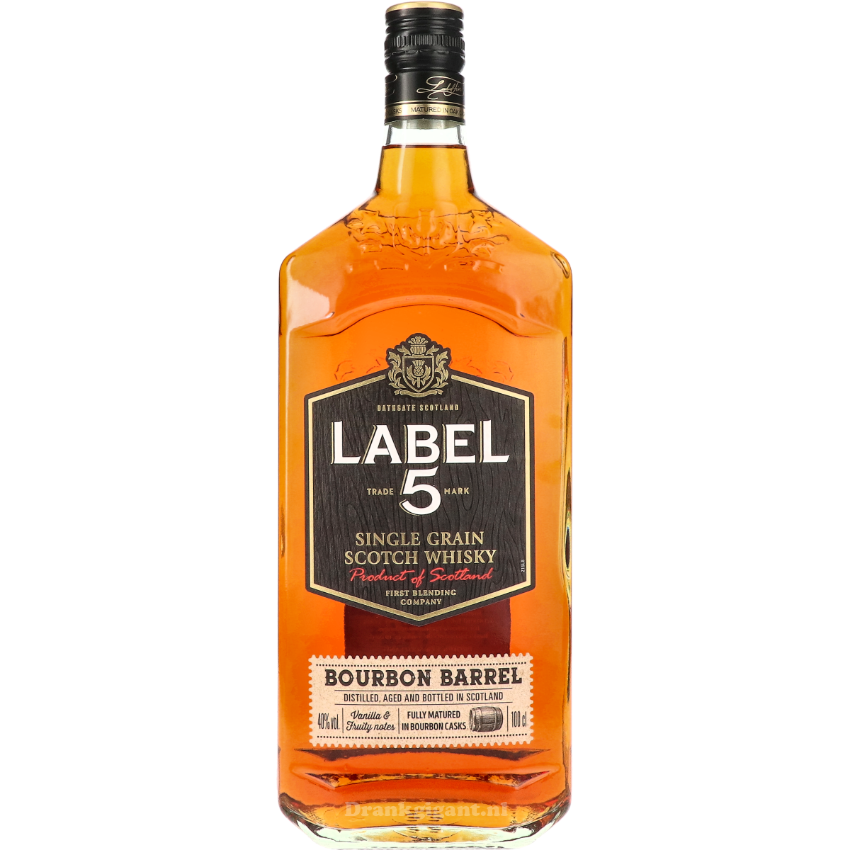 Label 5 Bourbon Barrel Single Grain 100 cl