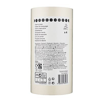 Ruban de masquage lignes droites 25 m x 48 mm - 4 rouleaux