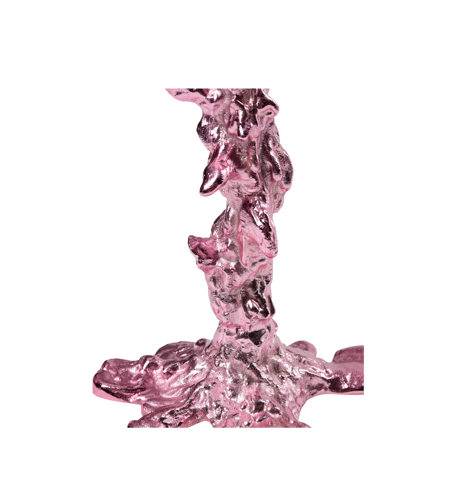 POLSPOTTEN  Drip lysestage, XXL - pink