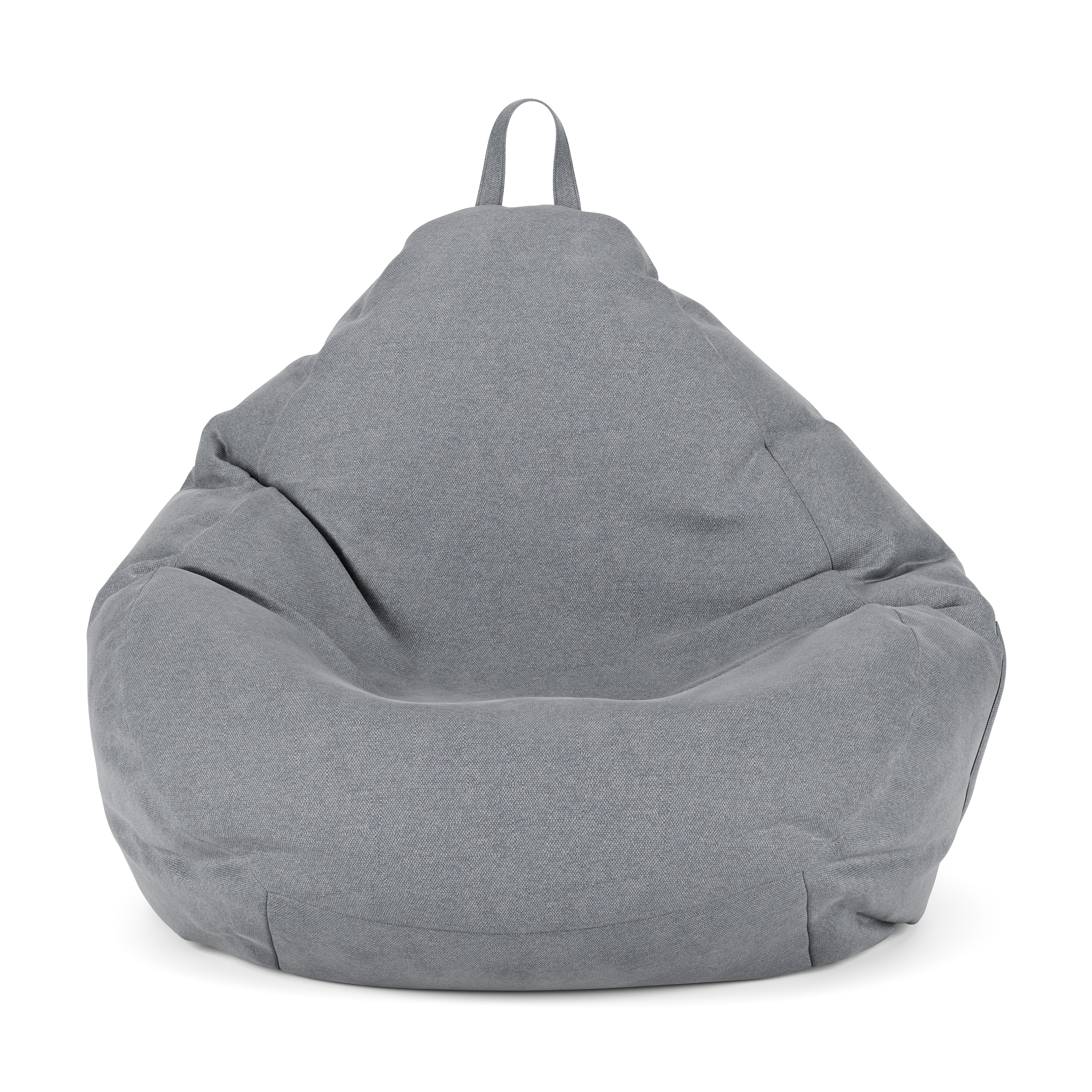 Sitzsack DROP 90 x 110 cm grau