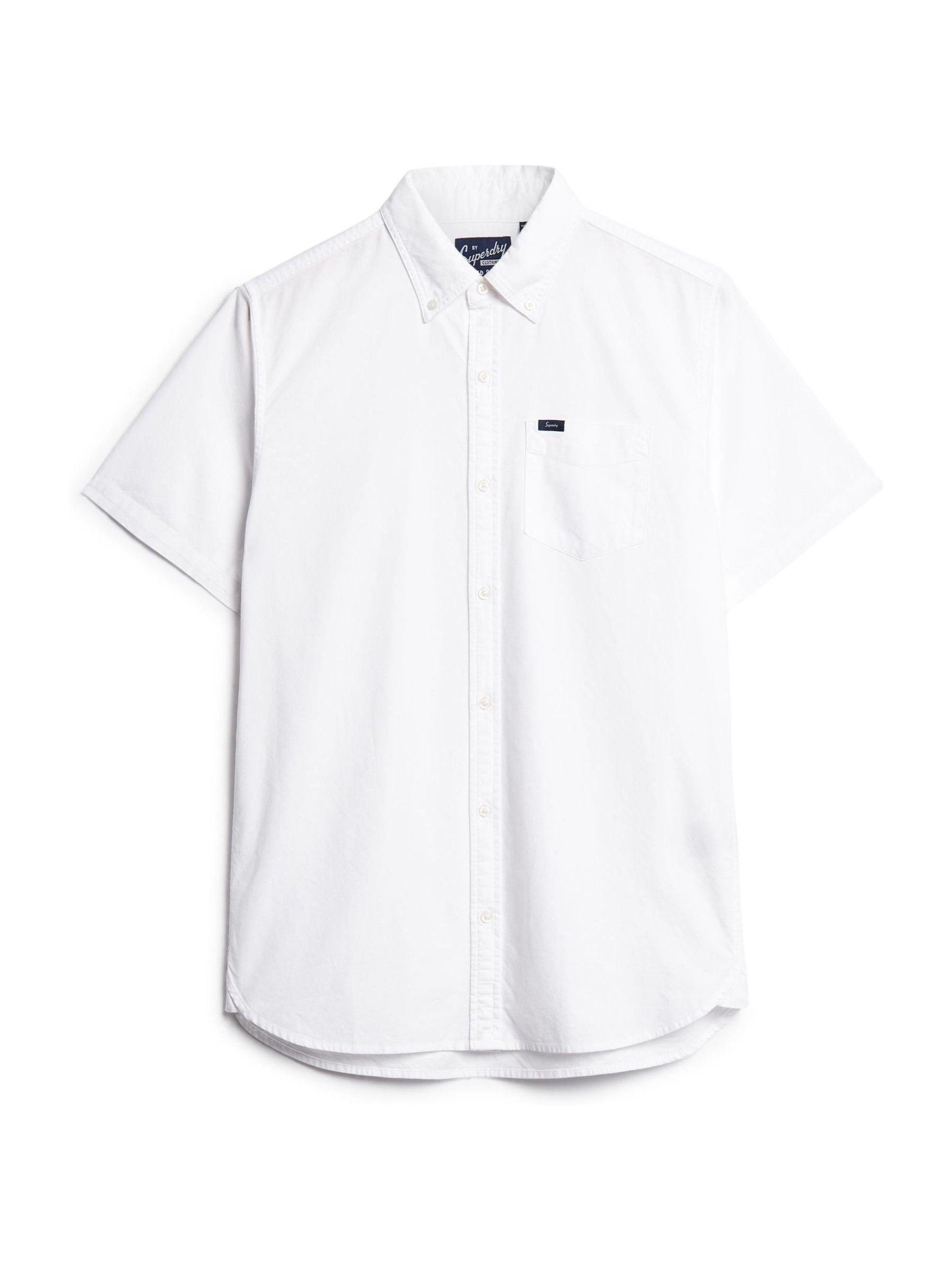 Superdry Vintage Oxford overhemd met korte mouwen van 100% katoen