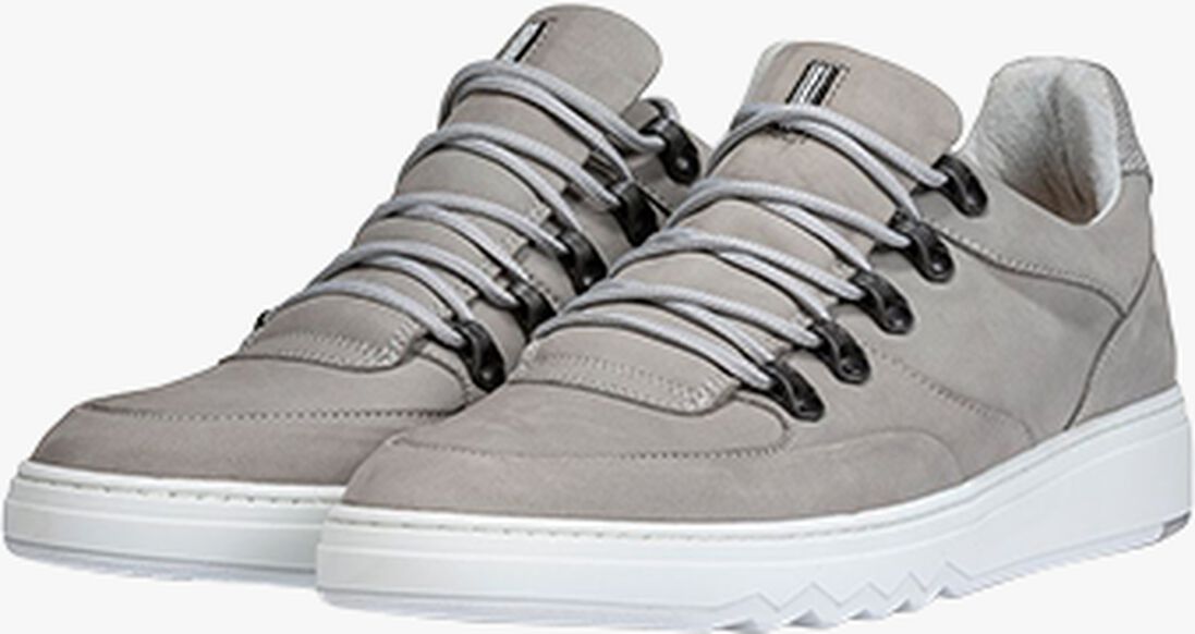 FLORIS VAN BOMMEL grijze floris van bommel lage sneakers sfm-10164