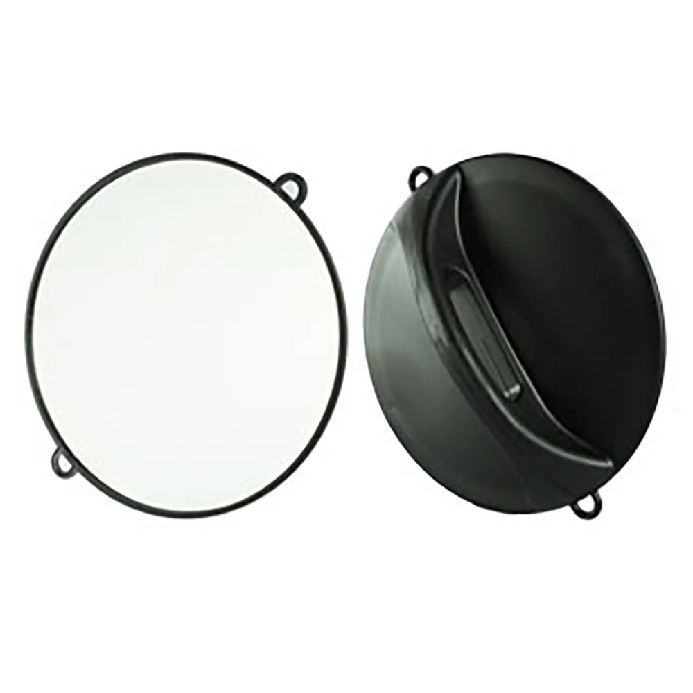 Miroir coiffure rond extra plat