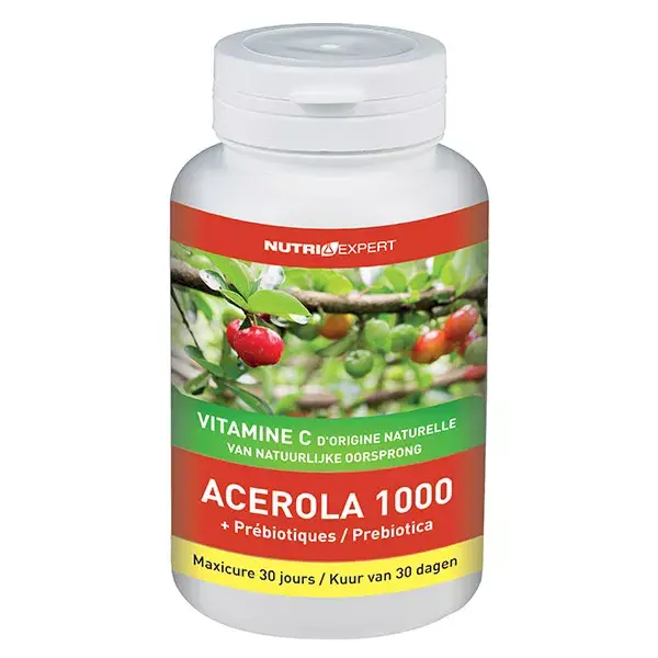 Nutriexpert Acerola 1000+ Prebióticos 60 comprimidos