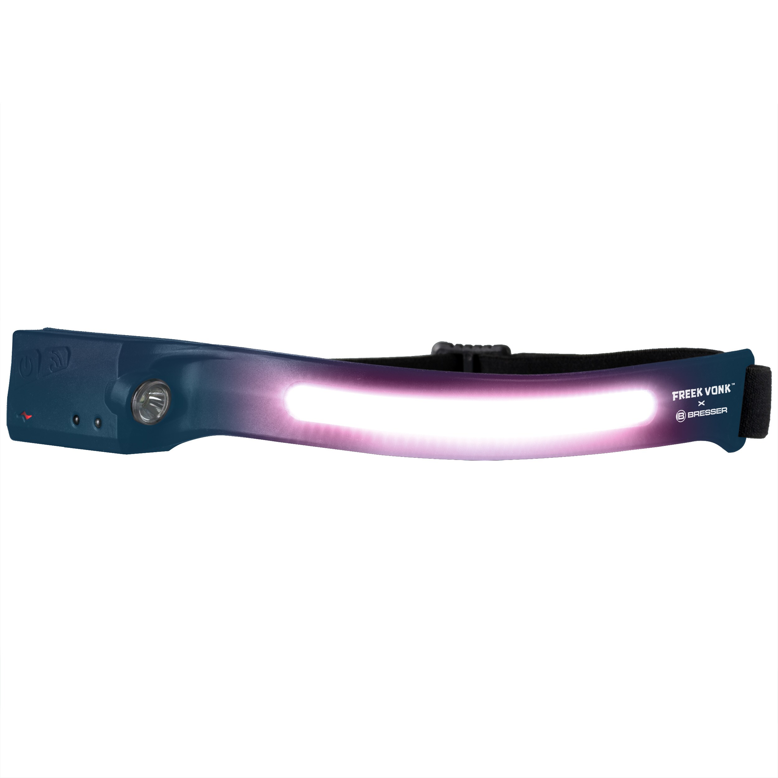 FREEK VONK x BRESSER Stirnlampe mit LED-Streifen