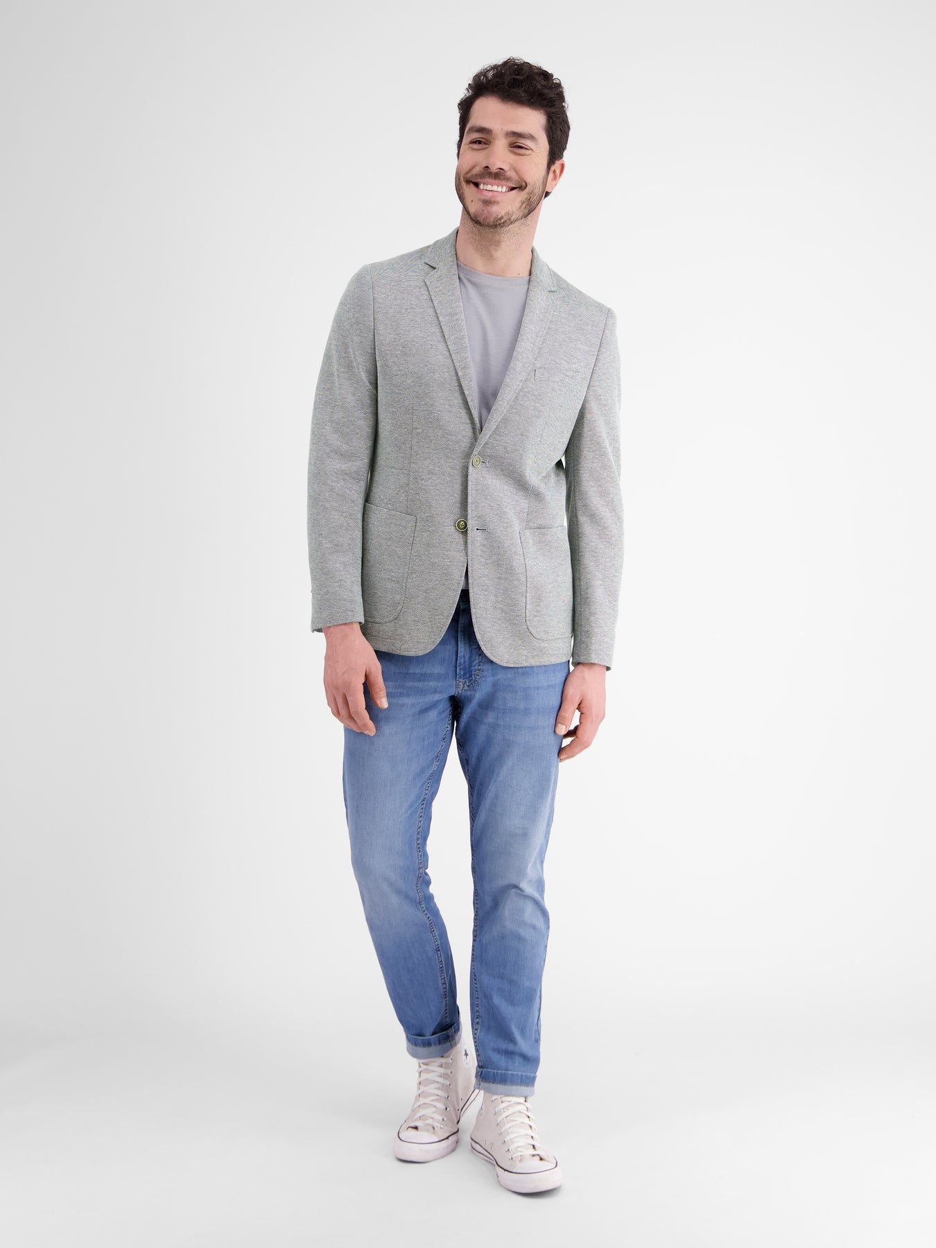 Blazer in dehnbarer Jerseyqualität