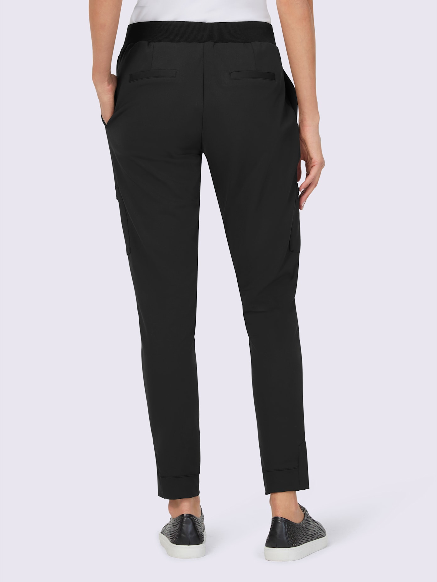 Pantalon en jersey style jogging tendance