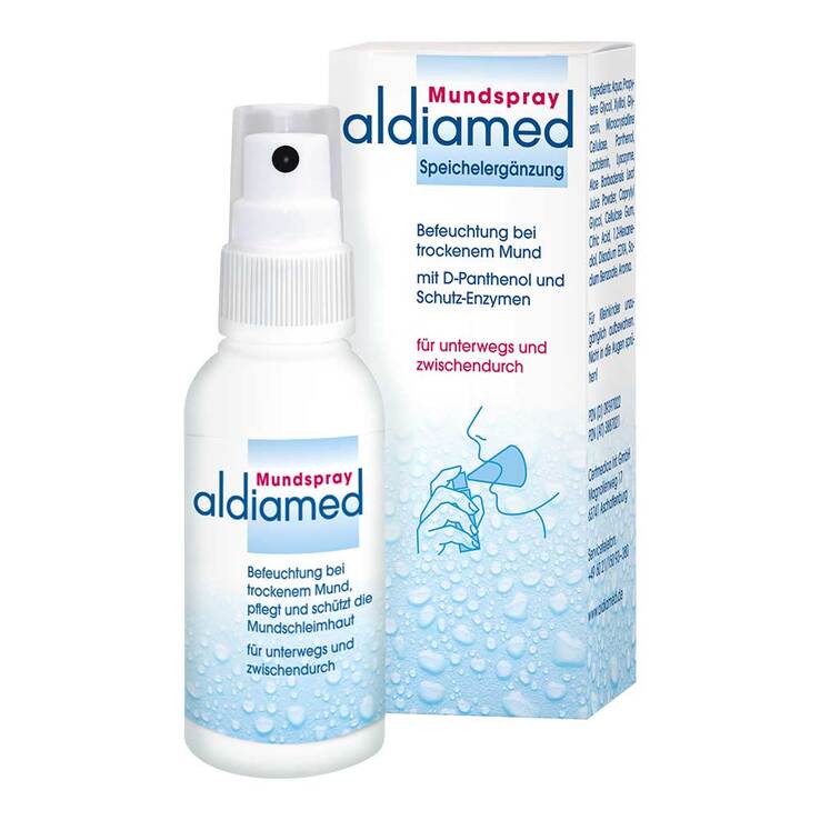 Aldiamed Mundspray zur Speichelergänzung, 50 ml