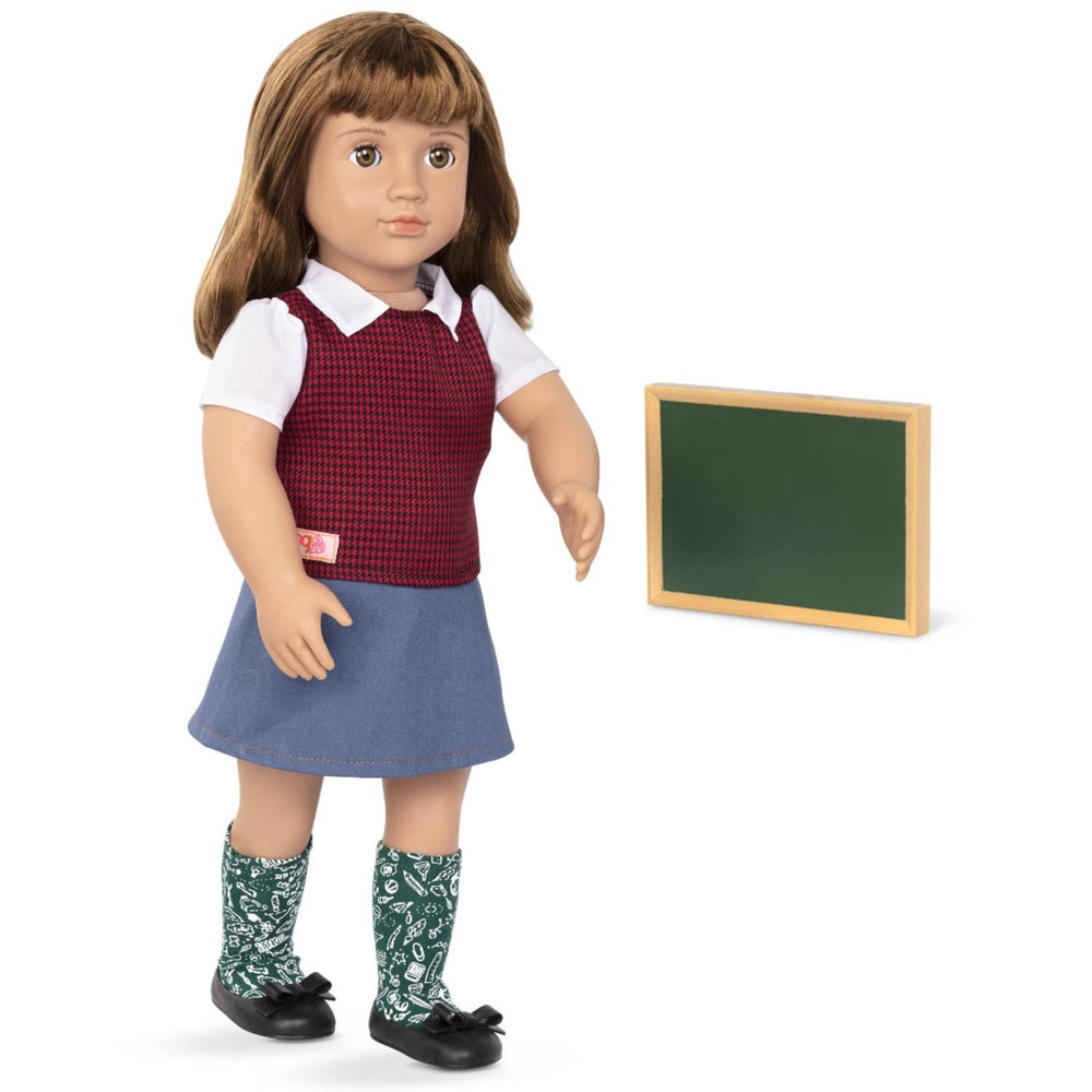 Køb Our Generation Dukke Taylor Skolelærer