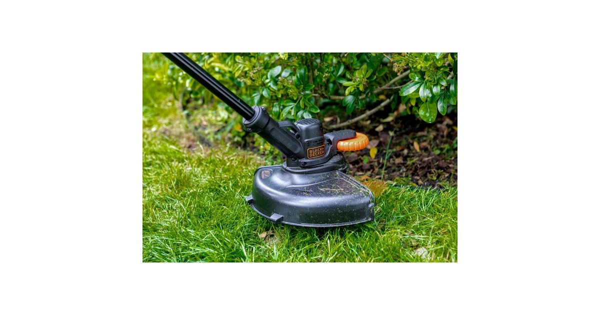 BLACK+DECKER18V AFS grastrimmer met accu  (Zwart/oranje, 28 cm accu inbegrepen)