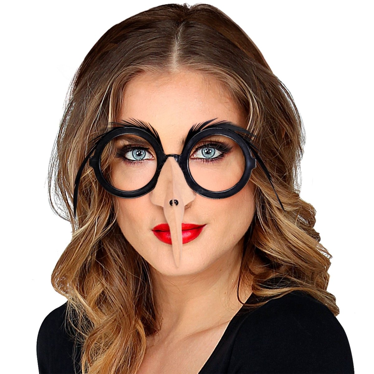 Halloween Bril Met Heksenneus