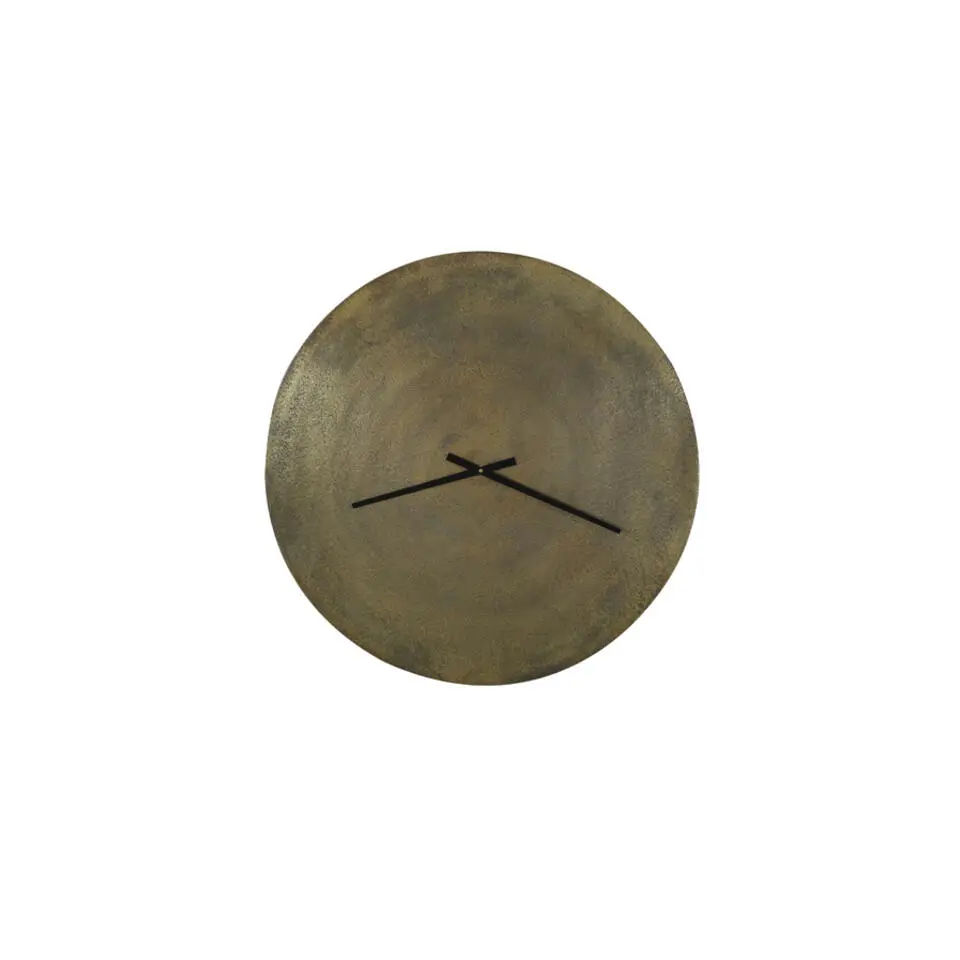 Wandklok Licola - Antiek Brons - Ø59cm