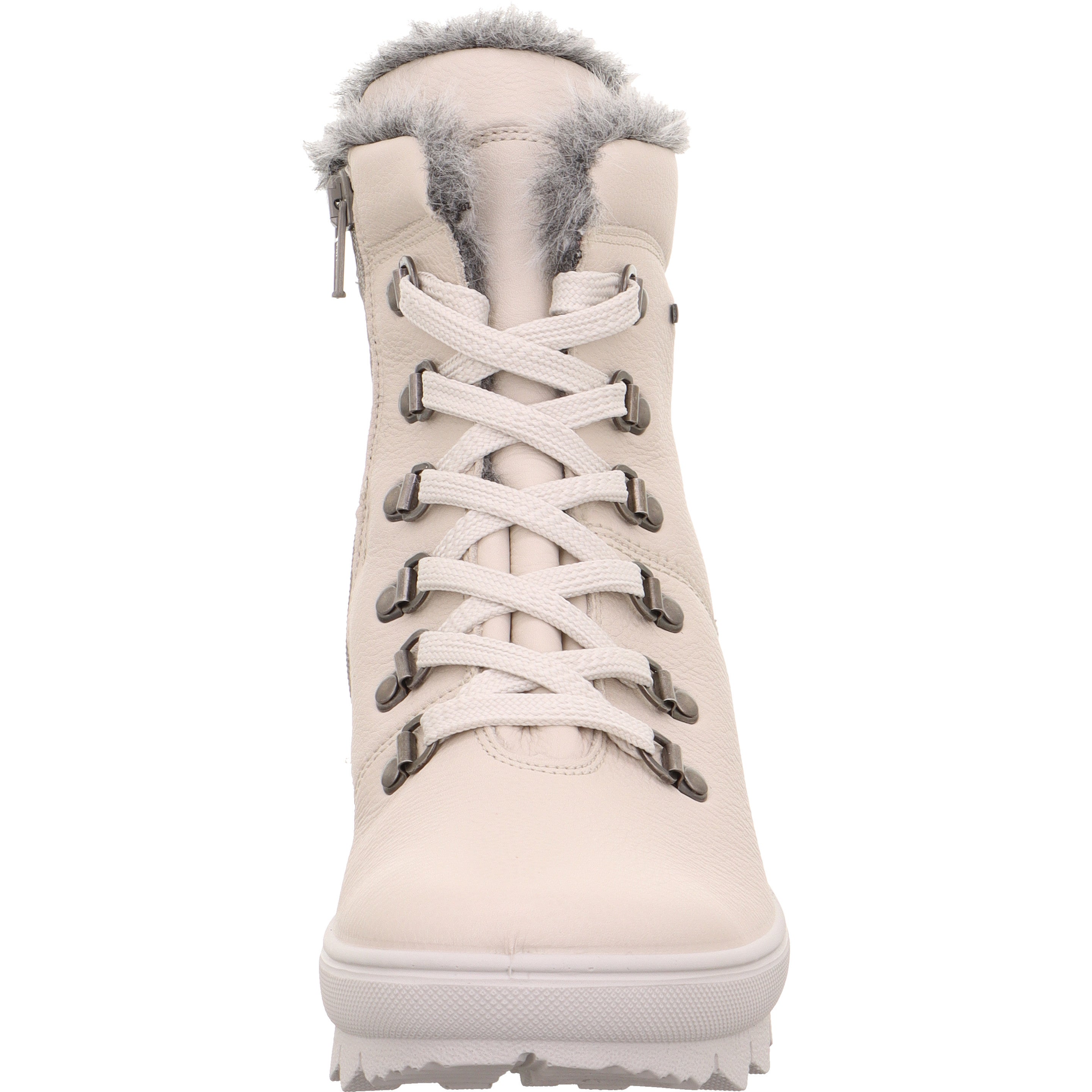 legero NOVARA Damen  Schnürboots mit Reißverschluss - Farbe: Soft Taupe - Größe: 4